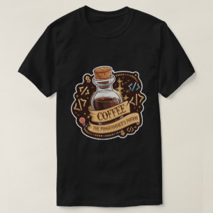 Kaffee Der Programmierer-Potion lustiger Entwickle T-Shirt