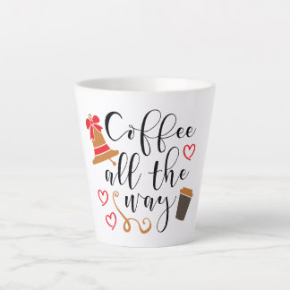 Kaffee Die ganze Weihnachtszeit Kaffee Tasse