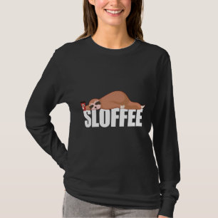 Kaffee Drink Sloth T-Shirt
