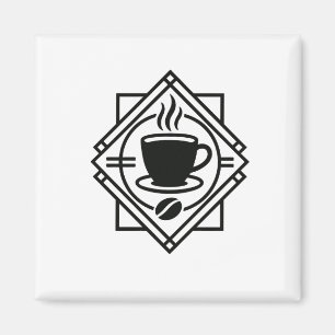 Kaffee-Emblem-Magnet  Magnet