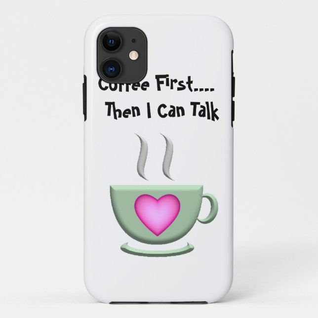 Kaffee-erster Kasten iPhone5 Case-Mate iPhone Hülle (Rückseite)