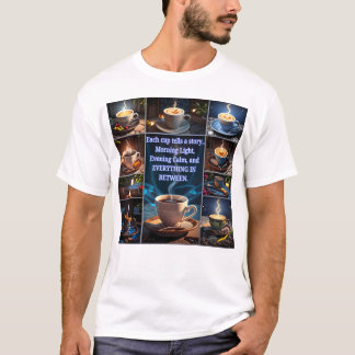 Kaffee erzählt eine Geschichte T-Shirt