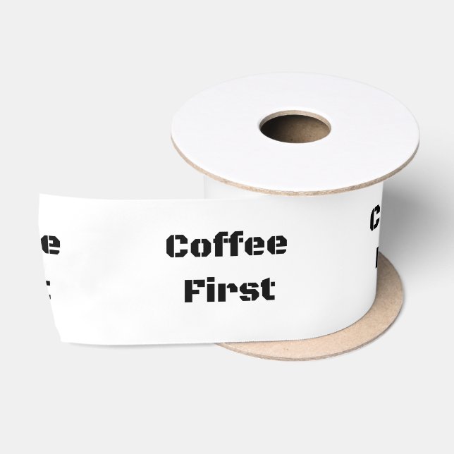 Kaffee First Thunder_Cove Satinband (Spule)