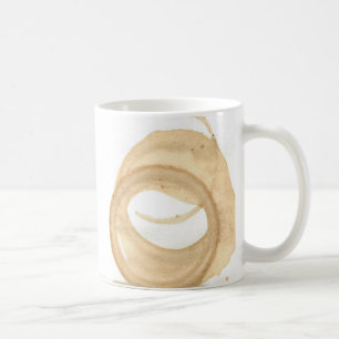 Kaffee-Flecke auf meiner Kaffeetasse