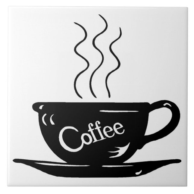 Kaffee Fliese (Vorderseite)