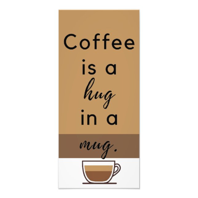 Kaffee Fotodruck (Vorne)