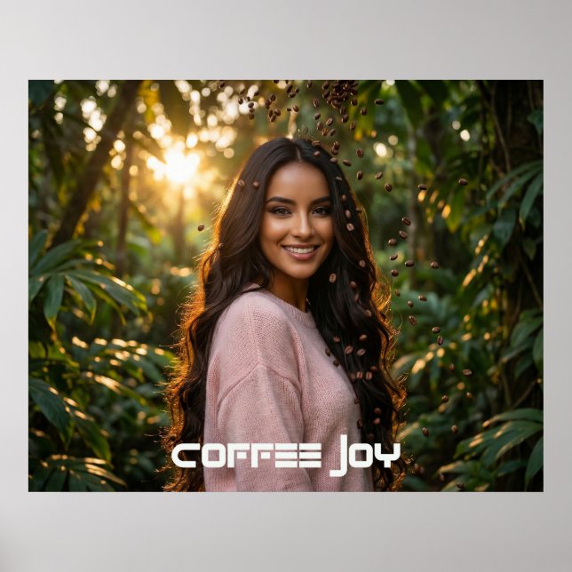 KAFFEE FREUDE POSTER (Vorne)