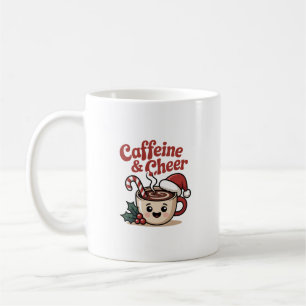 Kaffee & Freude Tasse Lustiges Weihnachtsgeschen