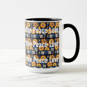 Kaffee Frieden Liebe Tasse