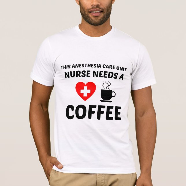 KAFFEE FÜR KRANKHEITEN (PACU) T-Shirt (Vorderseite)