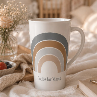 Kaffee für Mama-Rainbow-Tasse Milchtasse