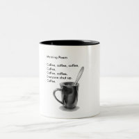 Kaffee-Gedicht, Spaß, Liebe-Kaffee, Tasse im