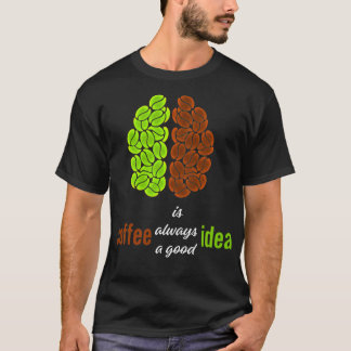 Kaffee Gehirn glückliche Gehirn bipolare Psychiatr T-Shirt