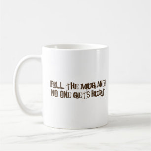 Kaffee-Geisel - linkshändig Kaffeetasse