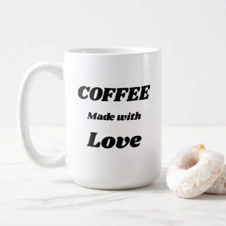 Kaffee gemacht mit der Liebe-Tasse Kaffeetasse