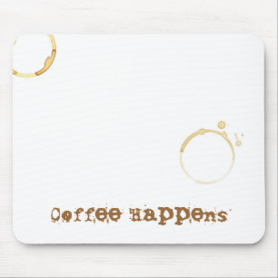 Kaffee geschieht mousepad