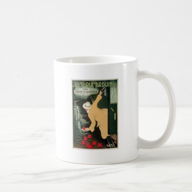 Kaffee-Getränk-Anzeigen-Kunst La-Victorias Arduino Kaffeetasse (Rechts)