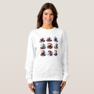 Kaffee-Getränke für Kaffeeliebhaber Sweatshirt