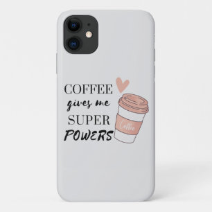 Kaffee gibt mir super Power Case-Mate iPhone Hülle