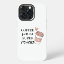 Kaffee gibt mir Superkräfte