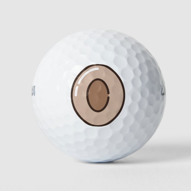 Kaffee Golfball (Vorderseite)