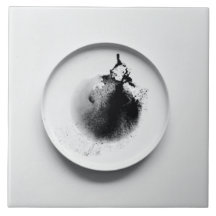 Kaffee Grounds Foto 2 Keramiken Tile