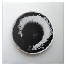 Kaffee Grounds Foto 3 Keramiken Tile