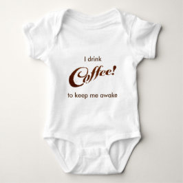 Kaffee Grounds Kaffee - Ausstattung Baby Strampler