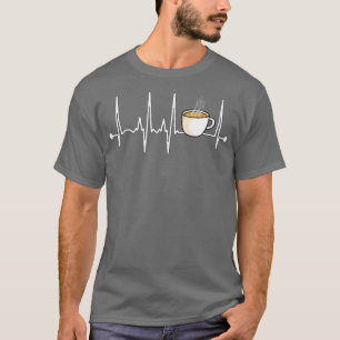 Kaffee Heartbeat 4 T-Shirt