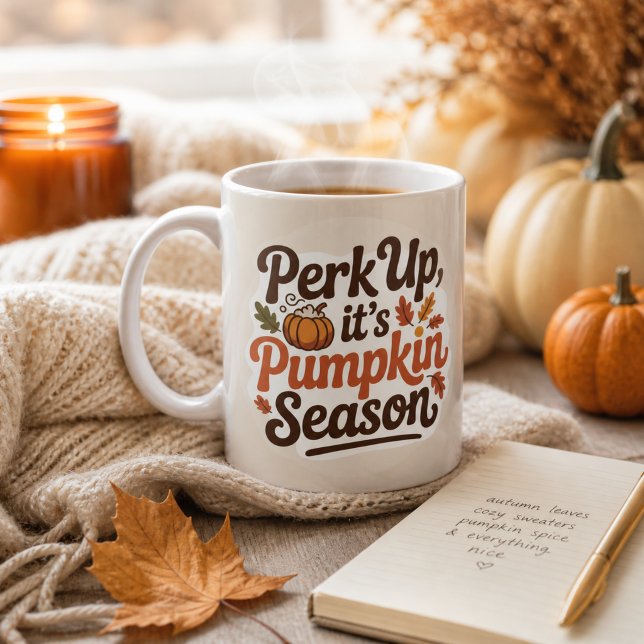 Kaffee Herbstliebhaber Kaffeetasse (Von Creator hochgeladen)