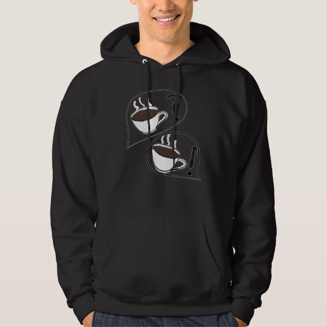 Kaffee? Hoodie (Vorderseite)