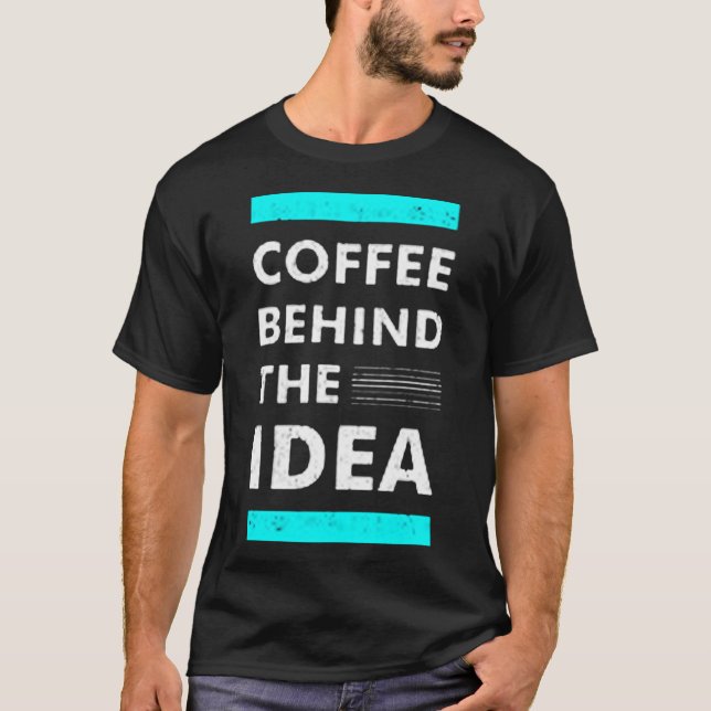 Kaffee-Idee T-Shirt (Vorderseite)