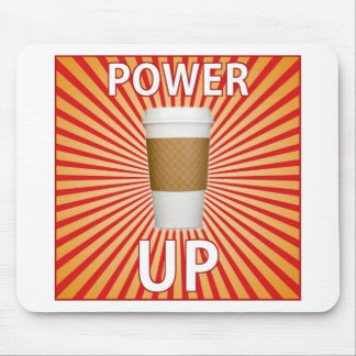 Kaffee - Ihr Super-Power! Mousepad