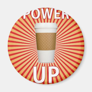 Kaffee - Ihr SuperPower! Magnet