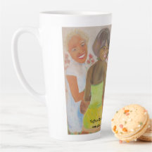 "Kaffee im Garten" Latte-Tasse