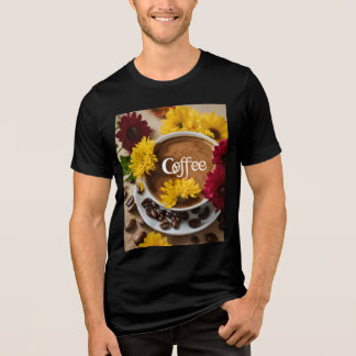 Kaffee in Bloom - Bella+Leinwand Tri-Blend-T-Shirt Tri-Blend Shirt