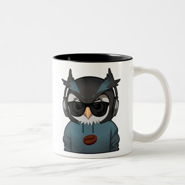 Kaffee in der großen Zeit Zweifarbige Tasse (Rechts)