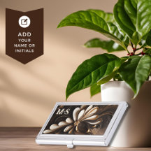 Kaffee Inspiriert Mocha Swirl Visitenkartenhalter