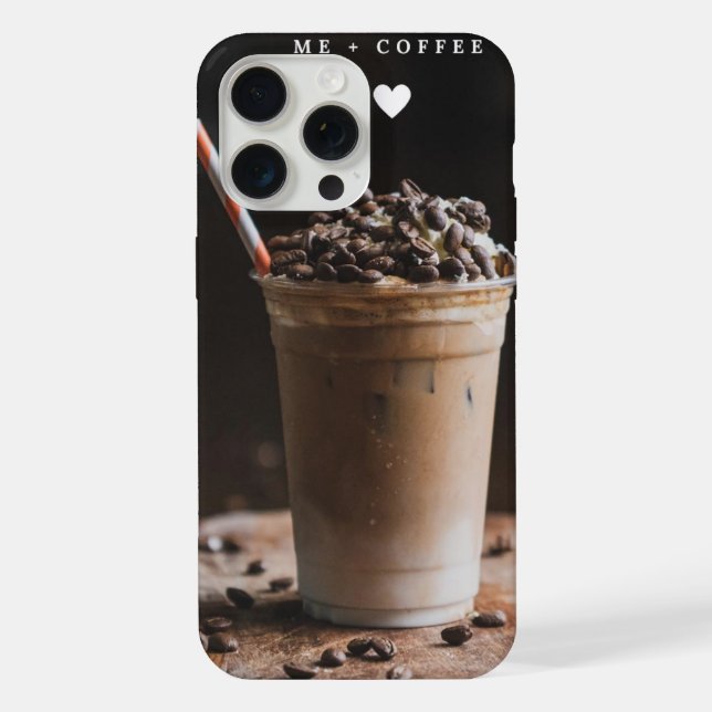 Kaffee iPhone 15 Pro Max Hülle (Rückseite)