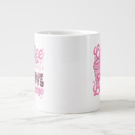 Kaffee ist das Tagesgeschenk meiner Liebe Jumbo-Tasse