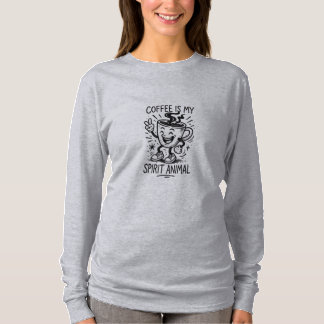 Kaffee ist der lange Schläfchen meines Geistes T-Shirt