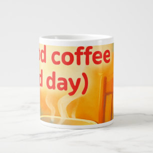 Kaffee ist ein Leben  Jumbo-Tasse