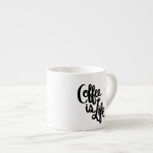 Kaffee ist Leben Espresso-Tasse Espressotasse