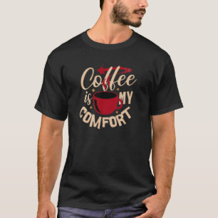 Kaffee ist mein Bliss" Retro-T - Shirt