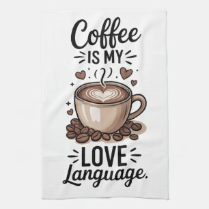 Kaffee ist mein geschirrtuch