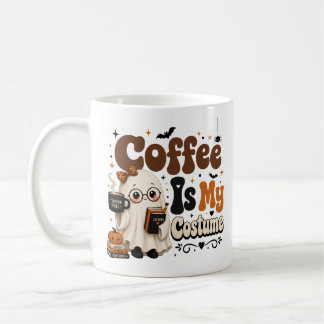 Kaffee ist mein Halloween-Lehrer-Mug Kostüm Kaffeetasse