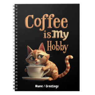 Kaffee Ist Mein Hobby Eine Mischung Aus Leidenscha Notizblock