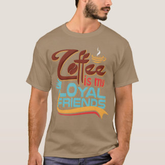 Kaffee ist mein treuer Freund Junge T-Shirt