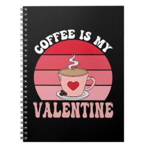 Kaffee ist mein Valentine Notizblock