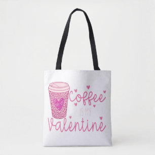 Kaffee ist mein Valentiner Tank Top Tasche